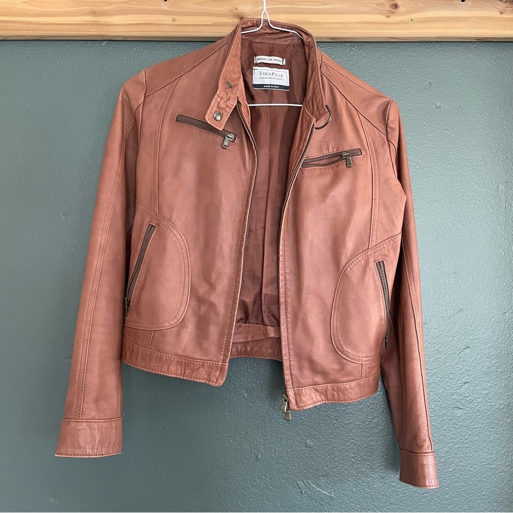 Vera Pelle Leather Jacket bought in Italy